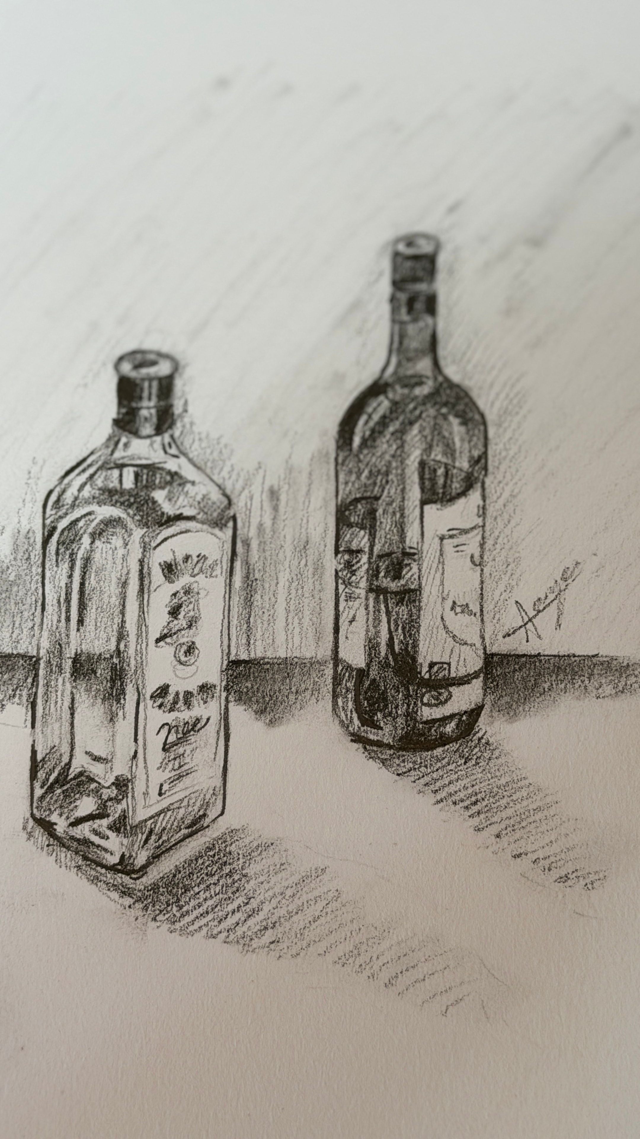 Bottle Still Life